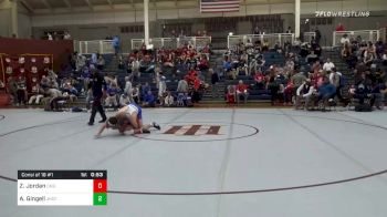 160 lbs Consolation - Zach Jordan, Cardinal Gibbons vs Aidan Gingell, Jesuit High School - Tampa