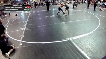 76-83 lbs Round 2 - Stefina Bina Christensen, IronHawk Wrestling Academy vs Maggie Olander, Ponca Spears Wrestling Club