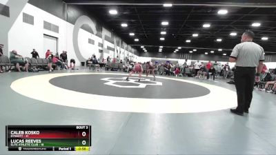 119 lbs Quarterfinals (8 Team) - Caleb Kosko, Dynasty vs Lucas Reeves, Elite Athletic Club