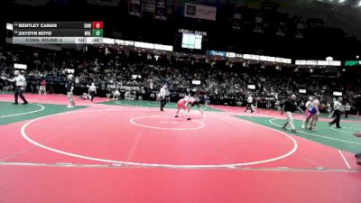 132 lbs Cons. Round 4 - Bentley Canan, DVWA vs Zaydyn Boyd, MVL1