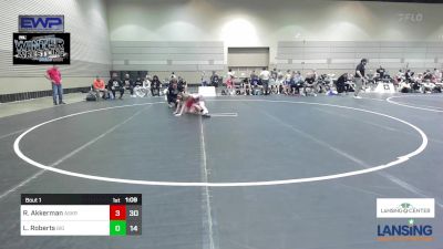 74 lbs Semifinal - Reed Akkerman, Askren Wrestling Academy - (A) vs Landon Roberts, Big Game Wrestling Club