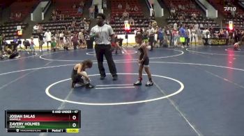 47 lbs Round 4 - Zavery Holmes, Unattached vs Josiah Salas, Winfield