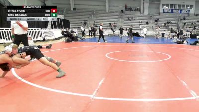 119 lbs Consi Of 4 - Bryce Fiore, Team Gotcha - MS vs Juan Barajas, Woodshed Wrestling Club - MS