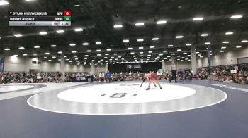 113 lbs Semis - Dylan Nieuwenhuis, Michigan Premier WC vs Brody Ashley, Michigan West Wrestling Club