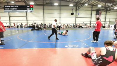152 lbs Rr Rnd 1 - Kowen Proctor, 84 Athletes Red - HSB vs Josiah Beltran, FORGE H/S 2 - HSB