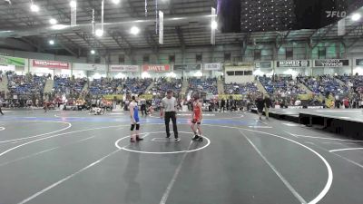 100 lbs Round Of 32 - Mace Harris, Norwood vs Colt Carter, Steel City Reloaded