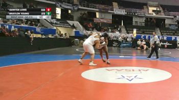 6A 215 lbs Cons. Semi - Quinten Lowe, Clay Chalkville vs Braylon Young, Athens