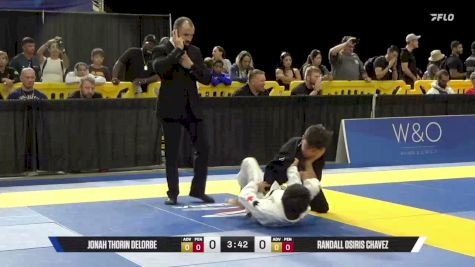 Randall Osiris Chavez vs Jonah Thorin Delorbe 2026 Pan Kids Jiu-Jitsu IBJJF Championship