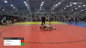 135 lbs Prelims - Mark Feldman, PA vs Cap Benson, GA