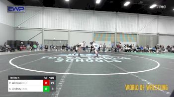 115 lbs Rr Rnd 4 - Parker Wickam, Northern Colorado 14U vs Seattle Lindsey, Untouchables 14U Blue