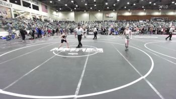 95 lbs Quarterfinal - Drew Clark, Drew Clark vs JaKobe Valle, All In Wr Ac