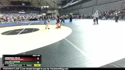 62 lbs Cons. Round 2 - Calvin Cavnar, UP Outlaw WC vs Jeremiah Veliz, Prosser Wrestling Academy