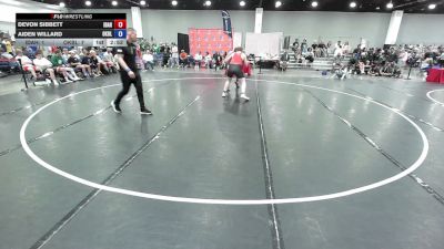 285 lbs Devon Sibbett, Team Idaho vs Aiden Willard, Oklahoma Blue