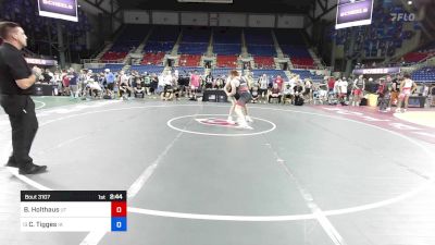 190 lbs Cons 16 #1 - Benedict Holthaus, UT vs Cain Tigges, IA