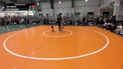 44 lbs Cons. Semi - Davis Bellene, Vici Wrestling Club vs Leo Vargas, Dumas Wrestling