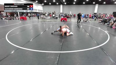 138 lbs Brody Shepard, Team Wyoming Black vs Alexander Bermudez, Arizona