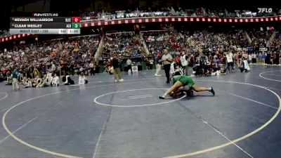 185 lbs Quarterfinal - Nevaeh Williamson, Southern Lee vs Clear Wesley, A.L. Brown