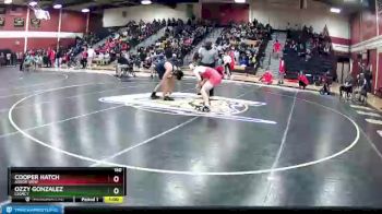 160 lbs Cons. Round 2 - Cooper Hatch, Arbor View vs Ozzy Gonzalez, Legacy