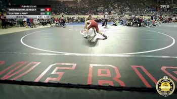 B5A-165 lbs Semifinal - Clayton Carey, Guthrie vs Deringer Hollenbeck, Grove