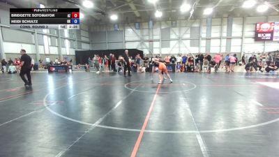 U20 Women - 65 lbs Cons. Round 3 - Bridgette Sotomayor, AZ vs Heidi Schultz, OK