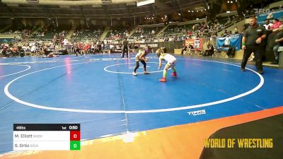 49 lbs Final - Maverick Elliott, Mat Assassins vs Steven Ortiz, SoCal Hammers