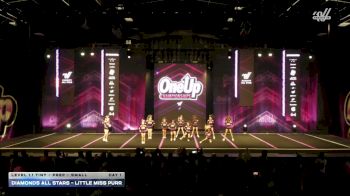 Diamonds All Stars - LITTLE MISS PURR [2026 L1.1 Tiny - PREP - Small Day 1] 2026 One Up Grand Nationals