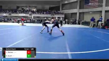 85 lbs Semis (4 Team) - Bo Bush, Perham vs Logan Becker, LPGE/B Wolves