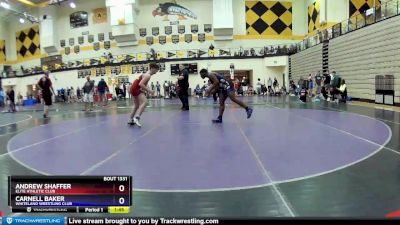 160 lbs Cons. Round 3 - Andrew Shaffer, Elite Athletic Club vs Carnell Baker, Whiteland Wrestling Club