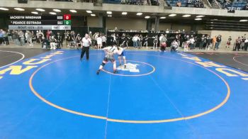 215 lbs Semifinal - Pearce Estrada, Gurnee (Warren) vs Jacksyn Windham, Oregon