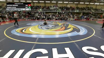 144 lbs Final - Jaeckez Mendez, East Hartford vs Joseph Joyce, Ponaganset