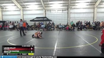 85 lbs Semifinal - Jacob Holley, Pack Elite vs Braxton Shaffer, Unattached