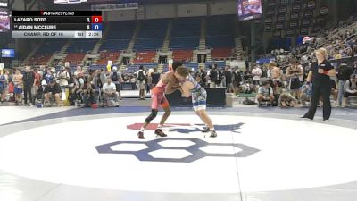 132 lbs Champ. Rd Of 16 - Lazaro Soto, Florida vs Aidan McClure, Illinois