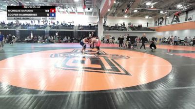 190 lbs Cons. Round 3 - Nicholas Sanders, War Eagle Wrestling vs Cooper Hammontree, Platte County