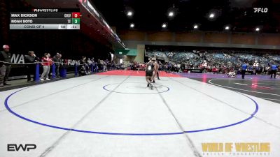 175 lbs Consi Of 4 - Max Dickson, Culver Mat Club vs Noah Soto, Team Tulare