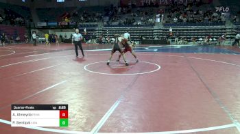 133 lbs Quarterfinal - Alex Almeyda, Univ Of Pennsylvania vs Parker Sentipal, Edinboro