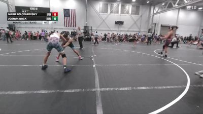 138 lbs Round 3 (4 Team) - Mark Zolotarevsky, GPS Red vs Joshua Buck, DURO