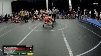 80 lbs Semis (4 Team) - Ryan Smedley, Revolution Elite vs Rylan Sandoval, Backyard Brawler