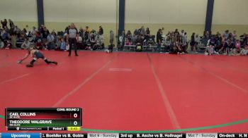 75 lbs Cons. Round 2 - Cael Collins, DC Elite vs Theodore Walgrave, MN Elite
