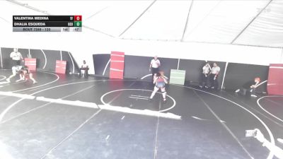 120 lbs Cons. Round 2 - Dhalia Esqueda, Osoway vs Valentina Medina, Team Faith