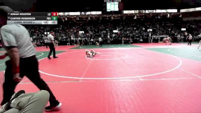 78 lbs Cons. Round 3 - Carter Robinson, PWCA vs Jonah Wooten, LKE2