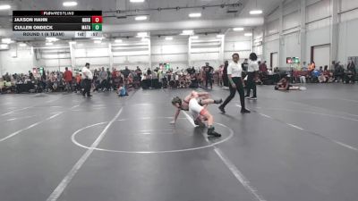 84 lbs Round 1 (6 Team) - Jaxson Hahn, Neighborhood Wrestling vs Cullen Ondeck, Mat Assassins