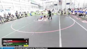 220 lbs Round 2 (8 Team) - Cole Carter, Alabama vs Brilyn Smith, Indiana Gold
