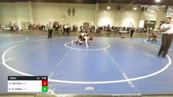 120 lbs Round Of 32 - Anthony Garrobo, Nevada Elite vs Amadaeus Gurule-Valles, Purebred