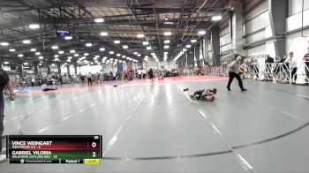 72 lbs Rd# 1 9:00am Friday - Gabriel Viloria, Oklahoma Outlaws Red vs Vince Weingart, Westshore D.S