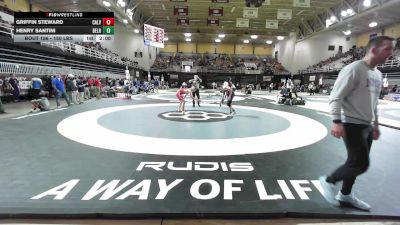 150 lbs Round Of 32 - Griffin Steward, Calvert Hall vs Henry Santini, Belmont Hill