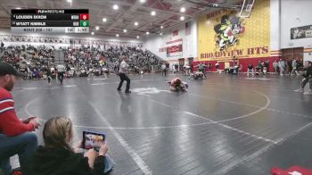 157 lbs Champ. Round 3 - Louden Dixon, West Holmes vs Wyatt Kimble, Hudson