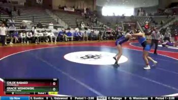 150 lbs Cons. Round 2 - Chloe Rabago, Sylvan Hills vs Gracie Wisniowski, Mountain Home