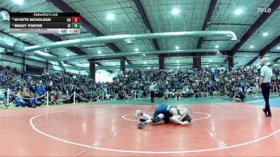 138 lbs Quarterfinal - Wyatte Nicholson, Liberty vs Brady Porter, Spanish Springs