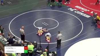 103 lbs Quarterfinal - Austin Carfley, Bishop McCort vs Izaya Schickley, Halifax