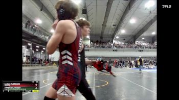 155 lbs Cons. Round 2 - Lucas Fletcher, Missouri vs Hayden Langley, Team North Stars Wrestling Club